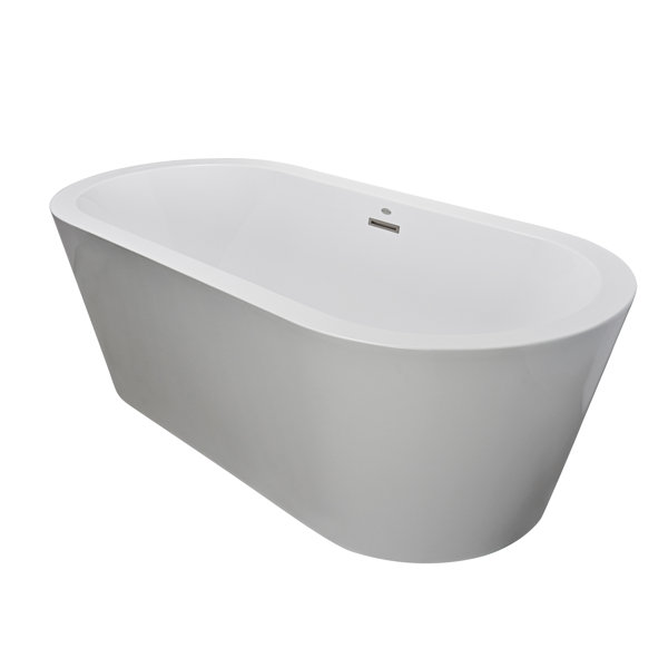 JACUZZI® Celeste™ 70'' x 32'' Freestanding Soaking Acrylic Bathtub